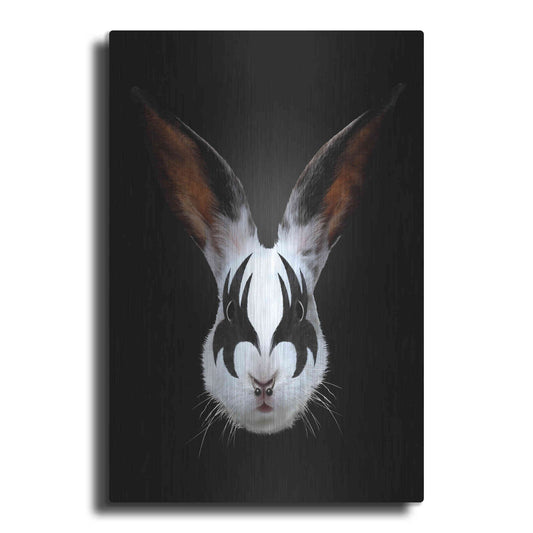 Luxe Metal Art 'Rabbit Rocks' by Robert Farkas, Metal Wall Art