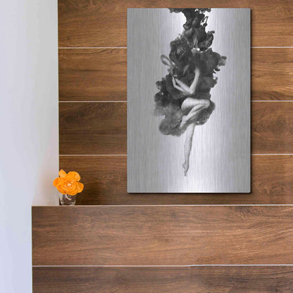 Luxe Metal Art 'The Born of The Universe' by Robert Farkas, Metal Wall Art,12x16