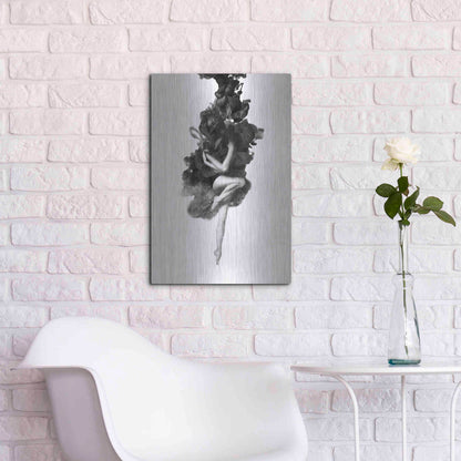 Luxe Metal Art 'The Born of The Universe' by Robert Farkas, Metal Wall Art,16x24