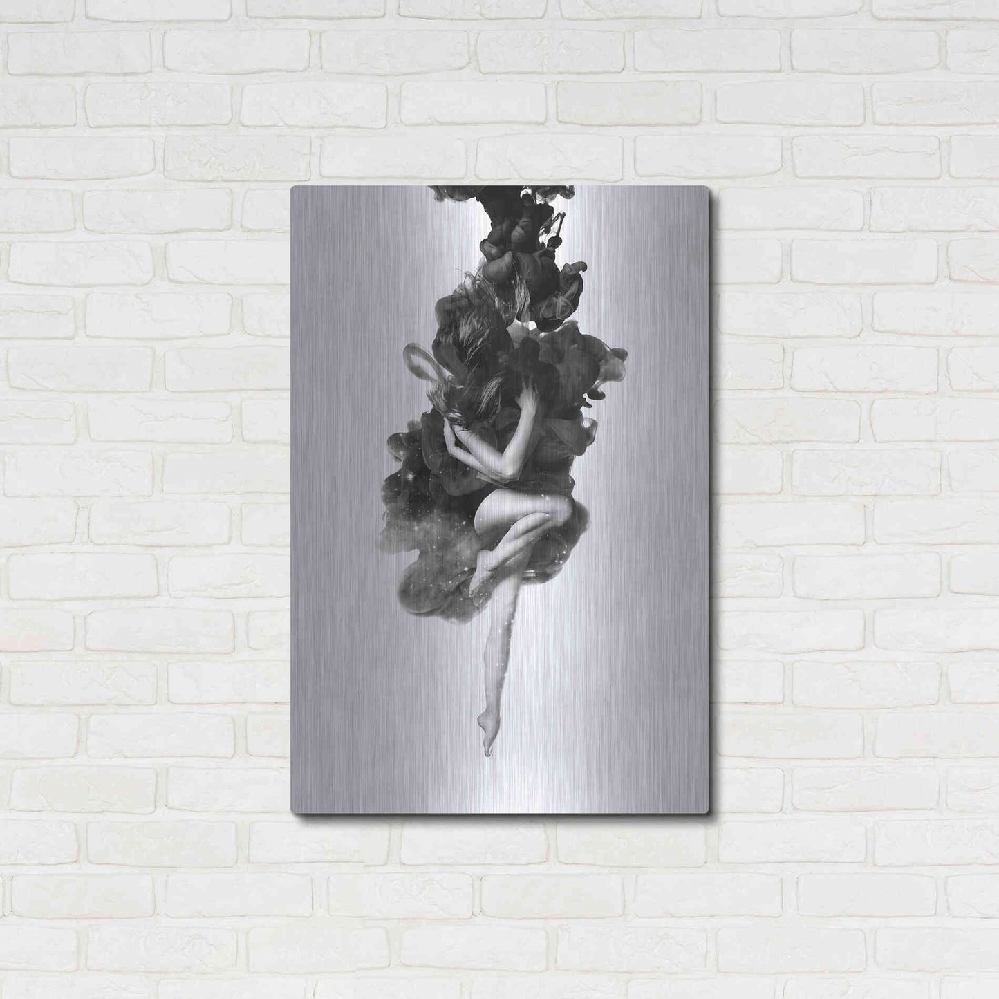 Luxe Metal Art 'The Born of The Universe' by Robert Farkas, Metal Wall Art,24x36