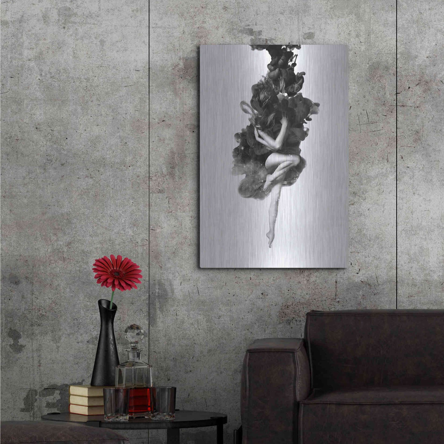 Luxe Metal Art 'The Born of The Universe' by Robert Farkas, Metal Wall Art,24x36