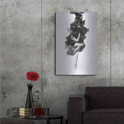 Luxe Metal Art 'The Born of The Universe' by Robert Farkas, Metal Wall Art,24x36