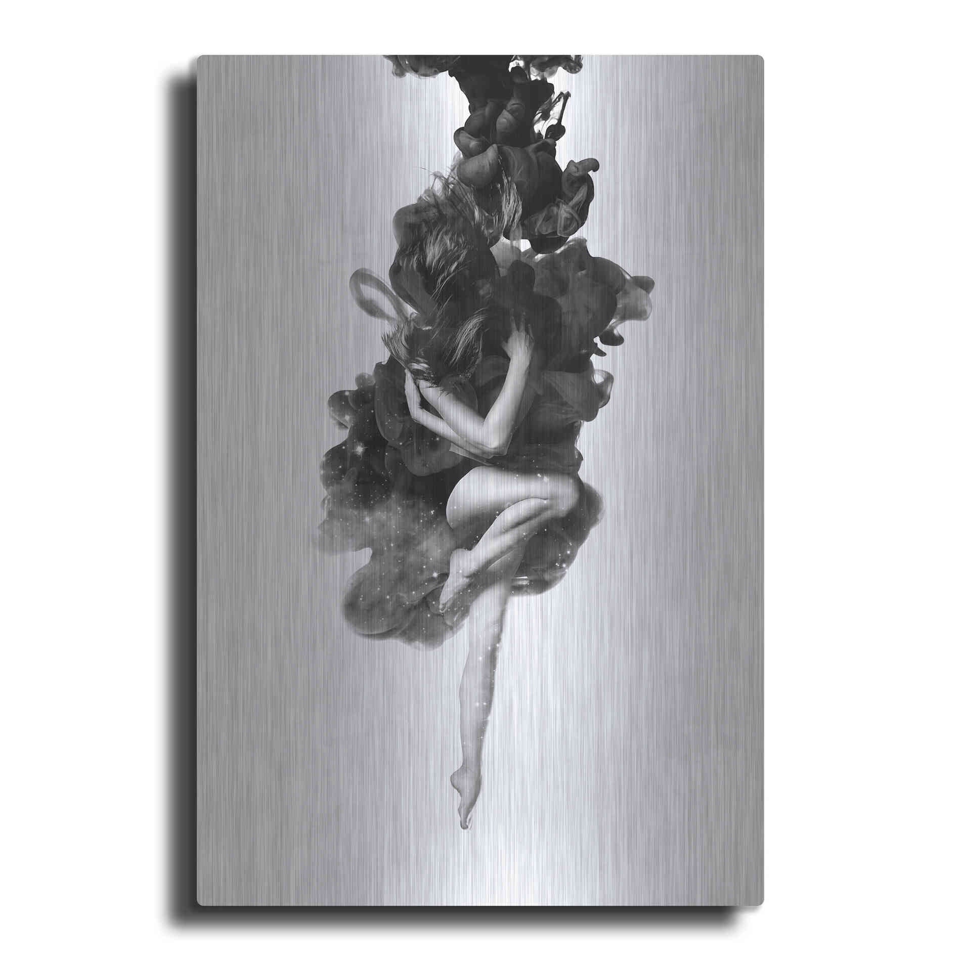 Luxe Metal Art 'The Born of The Universe' by Robert Farkas, Metal Wall Art