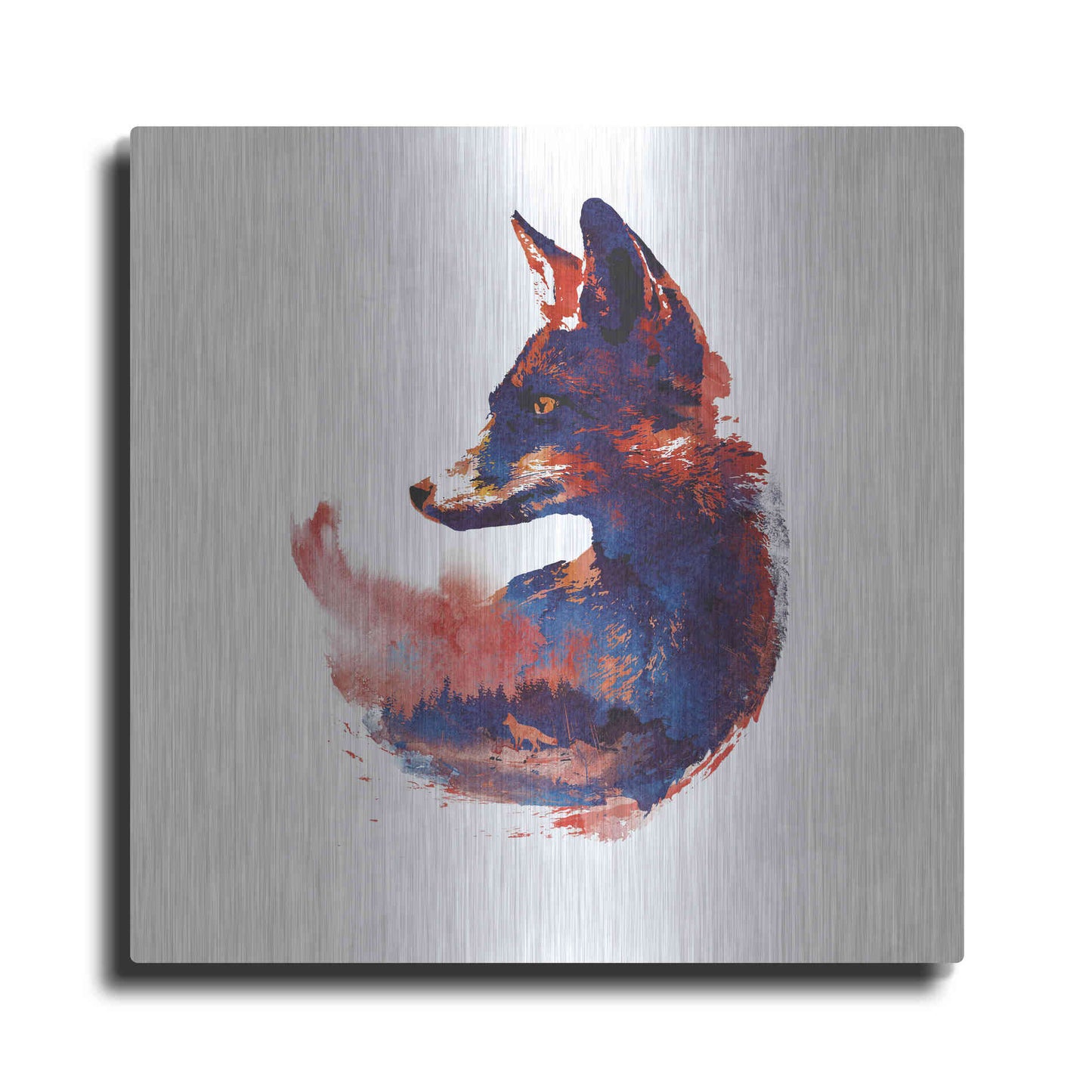 Luxe Metal Art 'The Future is Bright' by Robert Farkas, Metal Wall Art