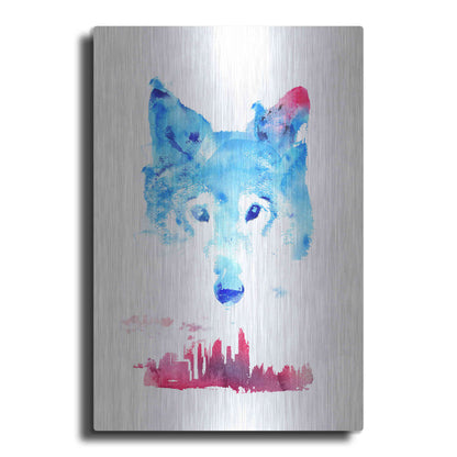 Luxe Metal Art 'The Guardian' by Robert Farkas, Metal Wall Art