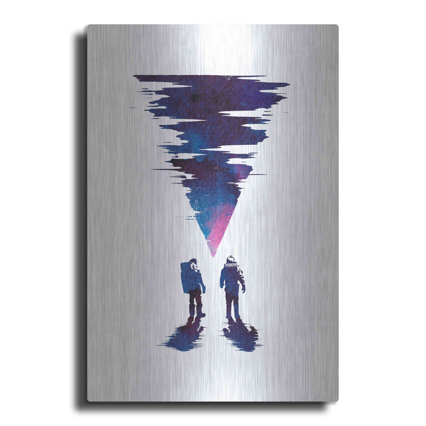 Luxe Metal Art 'The Thing' by Robert Farkas, Metal Wall Art