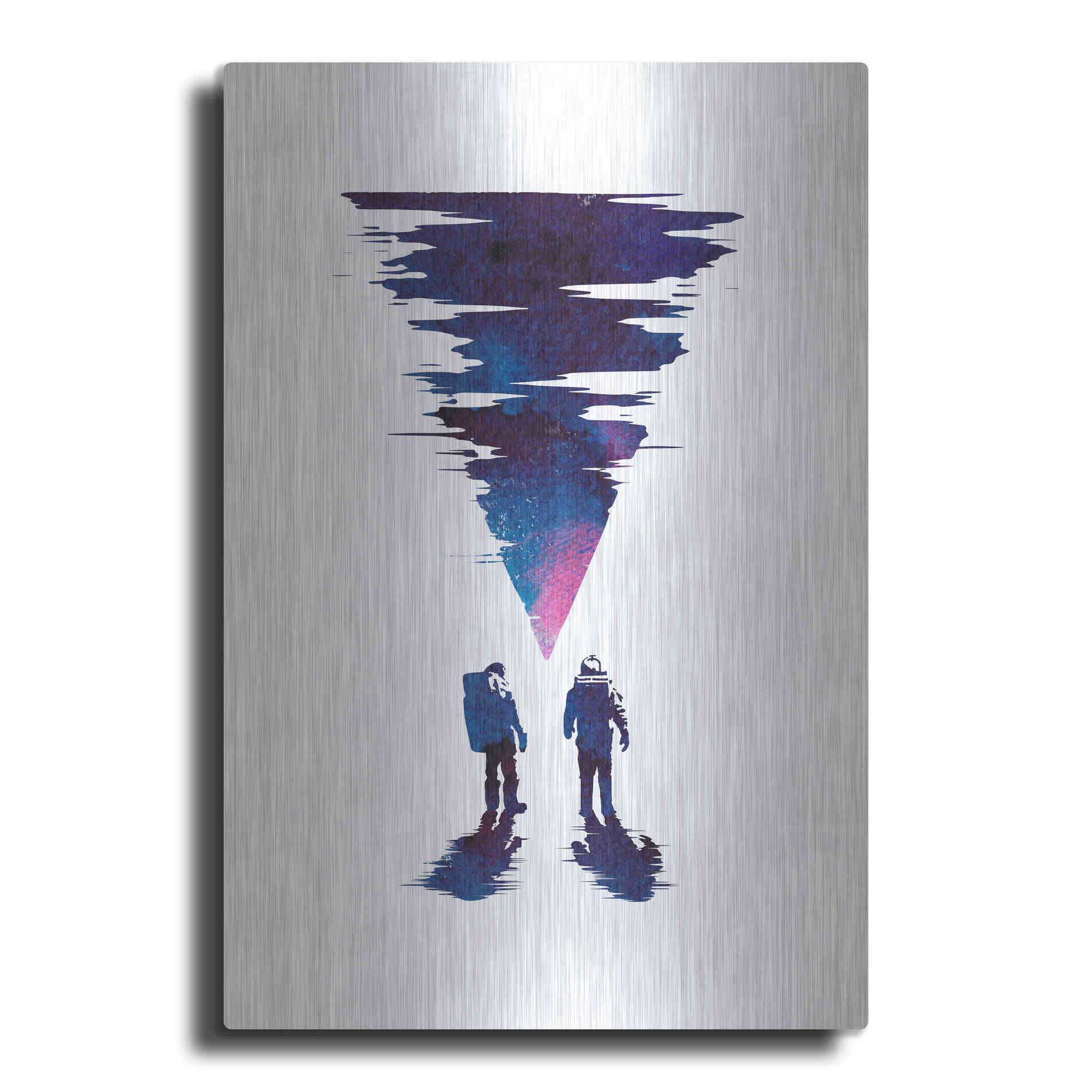 Luxe Metal Art 'The Thing' by Robert Farkas, Metal Wall Art