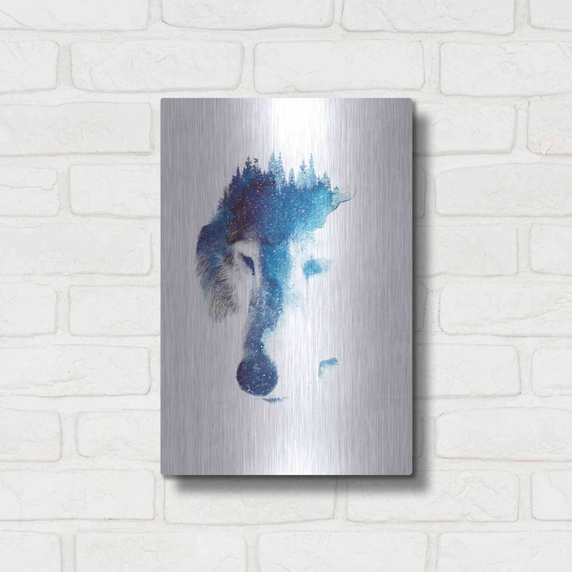 Luxe Metal Art 'Through Many Storms' by Robert Farkas, Metal Wall Art,12x16