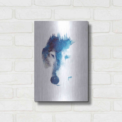 Luxe Metal Art 'Through Many Storms' by Robert Farkas, Metal Wall Art,12x16