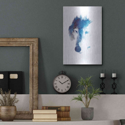 Luxe Metal Art 'Through Many Storms' by Robert Farkas, Metal Wall Art,12x16