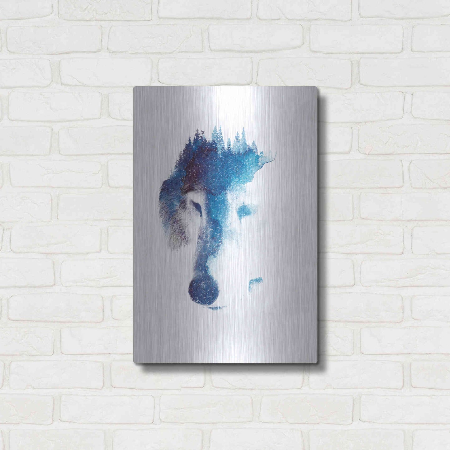 Luxe Metal Art 'Through Many Storms' by Robert Farkas, Metal Wall Art,16x24