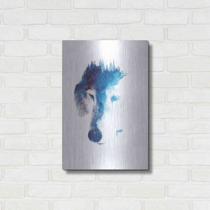 Luxe Metal Art 'Through Many Storms' by Robert Farkas, Metal Wall Art,16x24