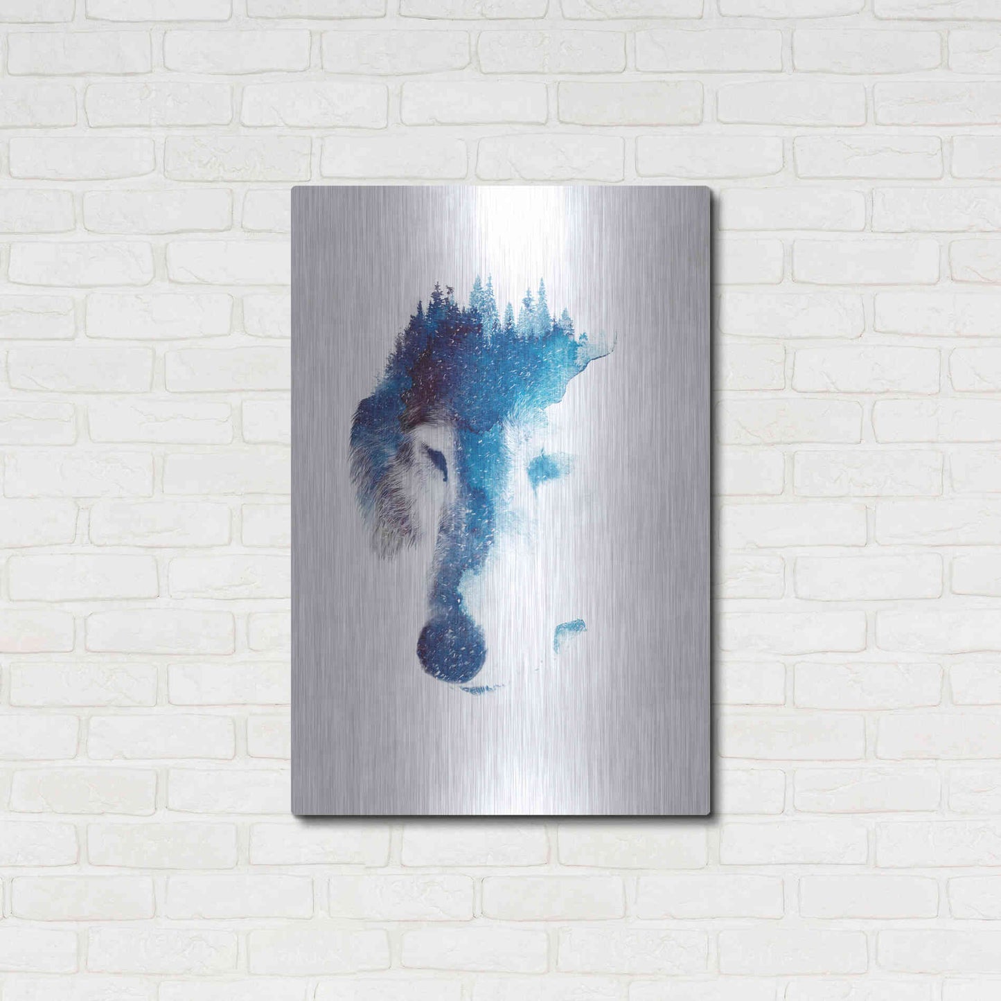 Luxe Metal Art 'Through Many Storms' by Robert Farkas, Metal Wall Art,24x36