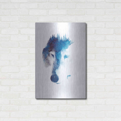 Luxe Metal Art 'Through Many Storms' by Robert Farkas, Metal Wall Art,24x36