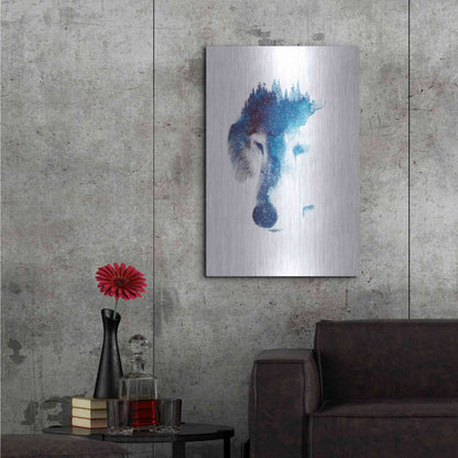 Luxe Metal Art 'Through Many Storms' by Robert Farkas, Metal Wall Art,24x36