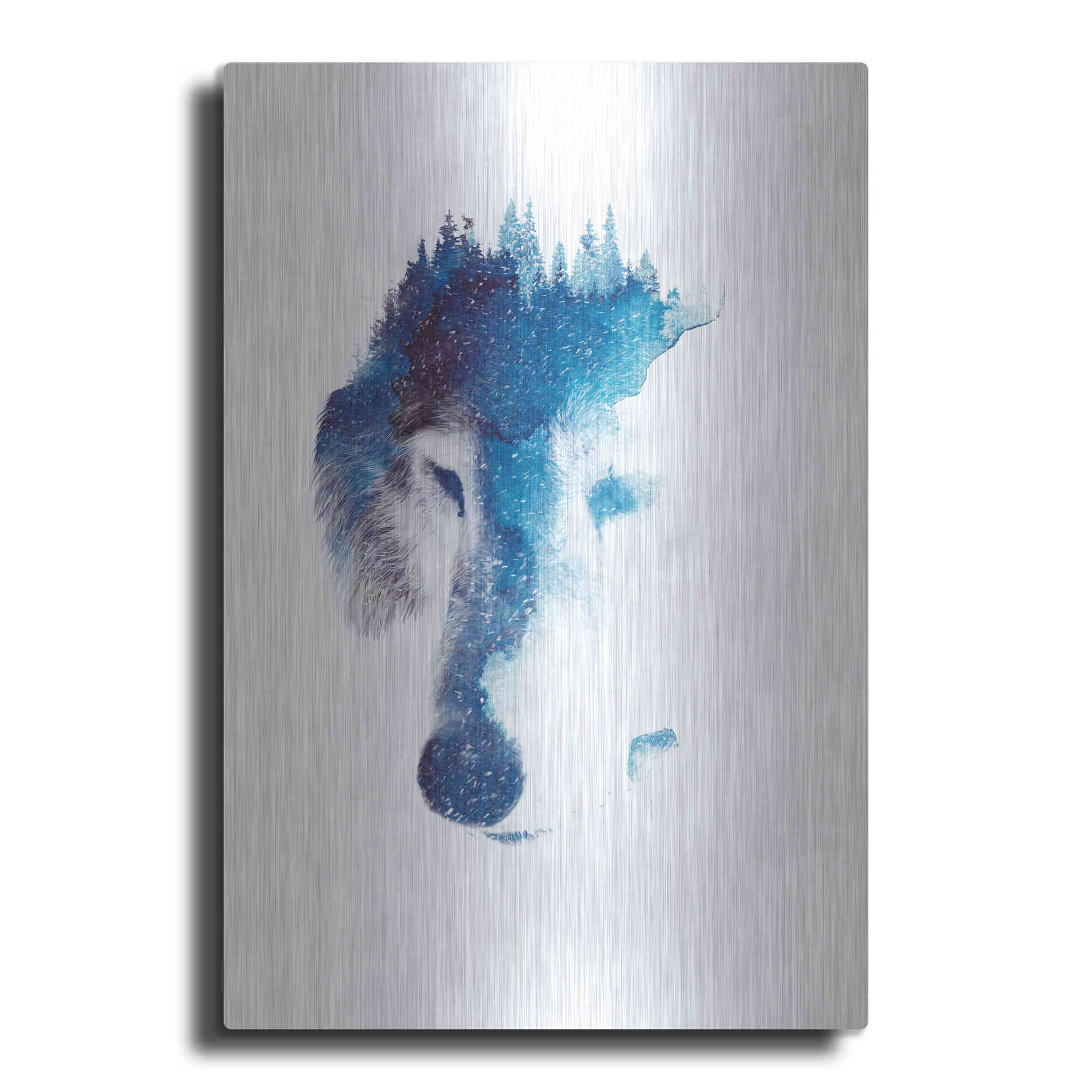 Luxe Metal Art 'Through Many Storms' by Robert Farkas, Metal Wall Art