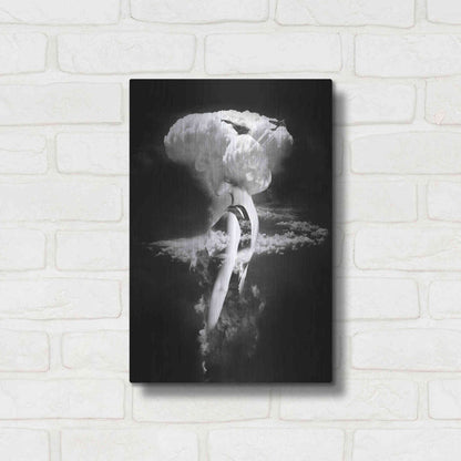 Luxe Metal Art 'War Goddess' by Robert Farkas, Metal Wall Art,12x16