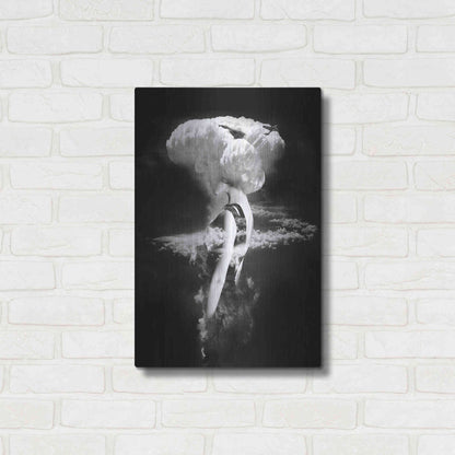 Luxe Metal Art 'War Goddess' by Robert Farkas, Metal Wall Art,16x24