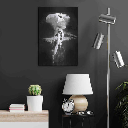 Luxe Metal Art 'War Goddess' by Robert Farkas, Metal Wall Art,16x24