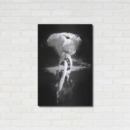 Luxe Metal Art 'War Goddess' by Robert Farkas, Metal Wall Art,24x36