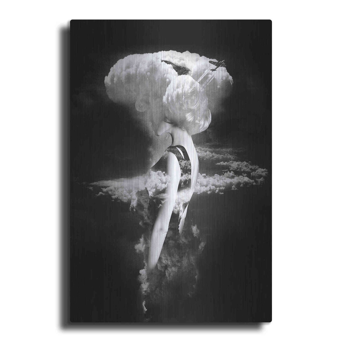 Luxe Metal Art 'War Goddess' by Robert Farkas, Metal Wall Art