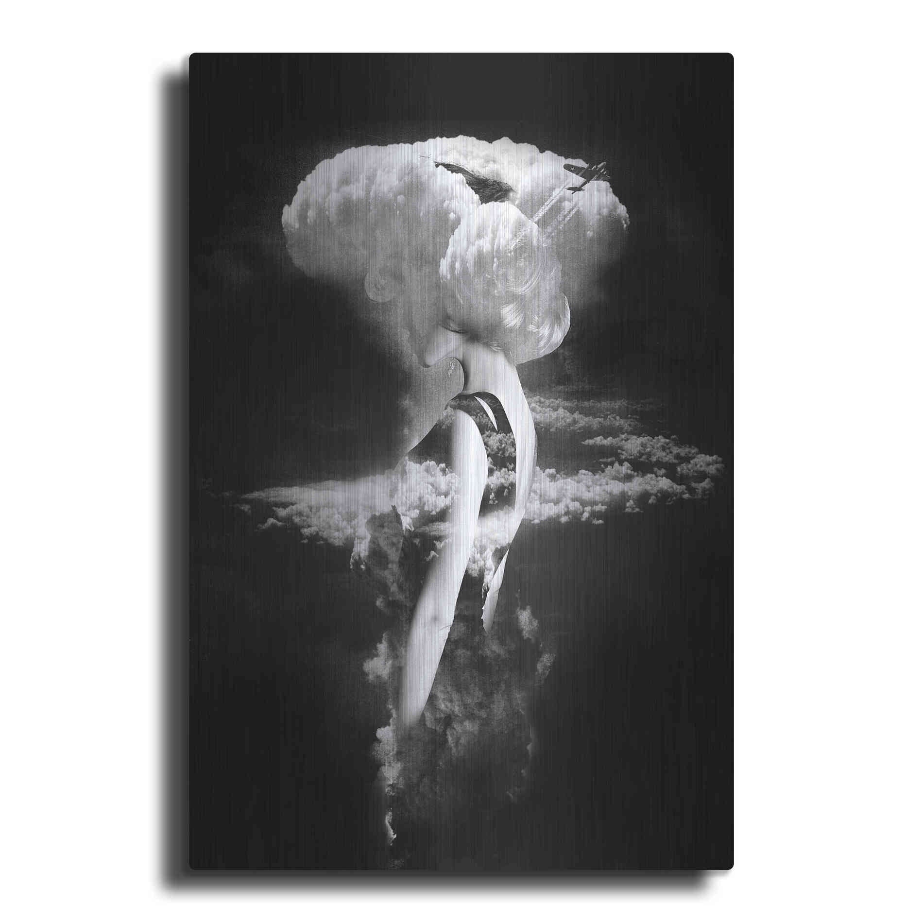 Luxe Metal Art 'War Goddess' by Robert Farkas, Metal Wall Art