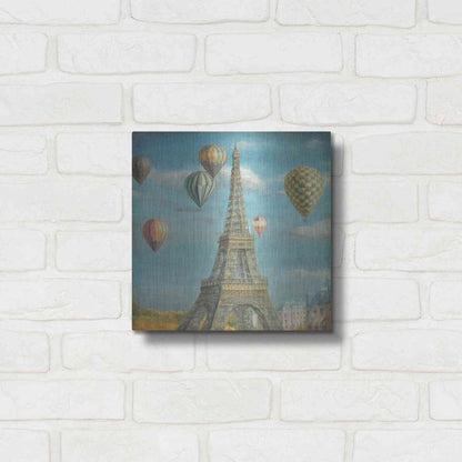 Luxe Metal Art 'Balloon Festival' by Danhui Nai, Metal Wall Art,12x12