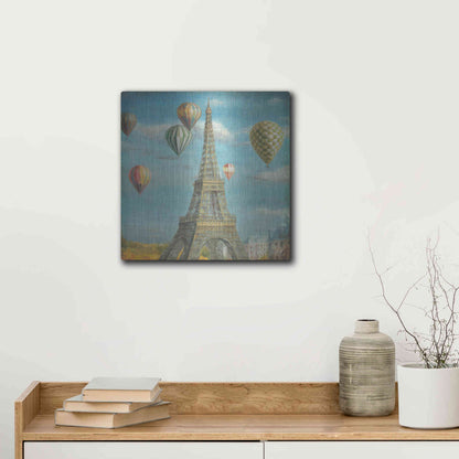 Luxe Metal Art 'Balloon Festival' by Danhui Nai, Metal Wall Art,12x12