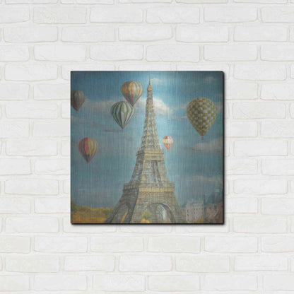 Luxe Metal Art 'Balloon Festival' by Danhui Nai, Metal Wall Art,24x24