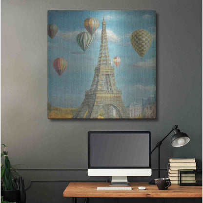 Luxe Metal Art 'Balloon Festival' by Danhui Nai, Metal Wall Art,36x36