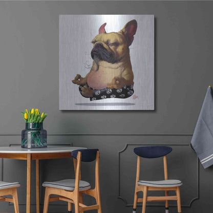 Luxe Metal Art 'Floater' by Thomas Fluharty, Metal Wall Art,36x36