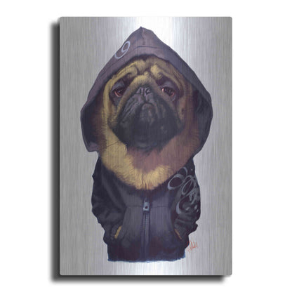 Luxe Metal Art 'Homie' by Thomas Fluharty, Metal Wall Art