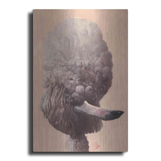Luxe Metal Art 'Poodle' by Thomas Fluharty, Metal Wall Art