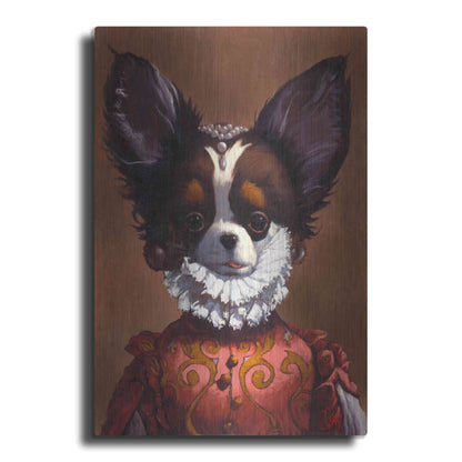Luxe Metal Art 'Queenie' by Thomas Fluharty, Metal Wall Art