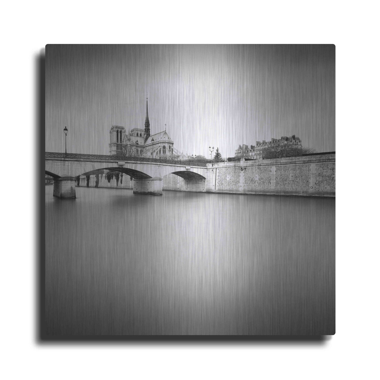 Luxe Metal Art 'Notre Dame I' by Wilco Dragt, Metal Wall Art