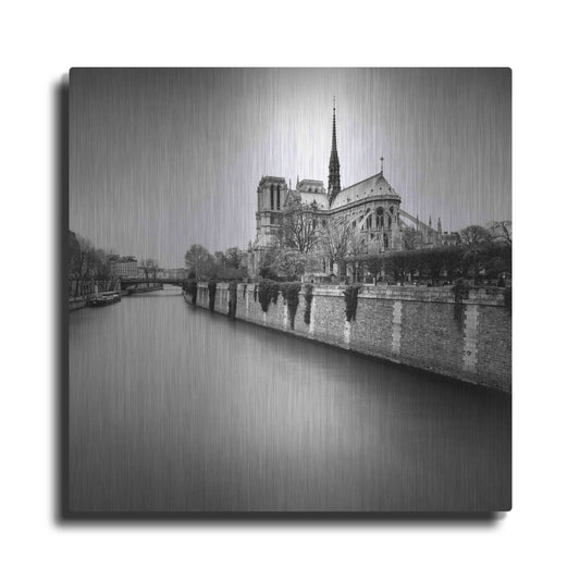 Luxe Metal Art 'Notre Dame II' by Wilco Dragt, Metal Wall Art