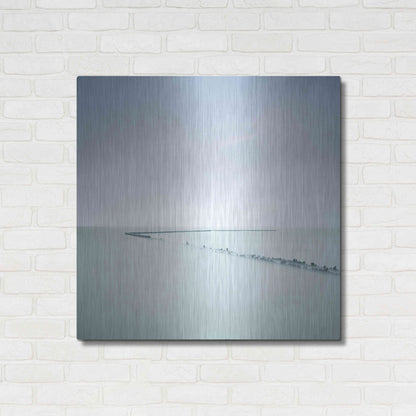 Luxe Metal Art 'When Time Has Passed' by Wilco Dragt, Metal Wall Art,36x36