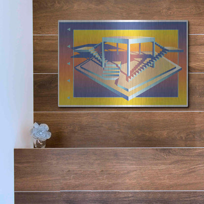 Luxe Metal Art 'Life Is But A Stage' by David Chestnutt, Metal Wall Art,16x12