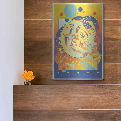 Luxe Metal Art 'Night And Day' by David Chestnutt, Metal Wall Art,12x16