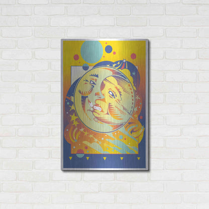 Luxe Metal Art 'Night And Day' by David Chestnutt, Metal Wall Art,24x36