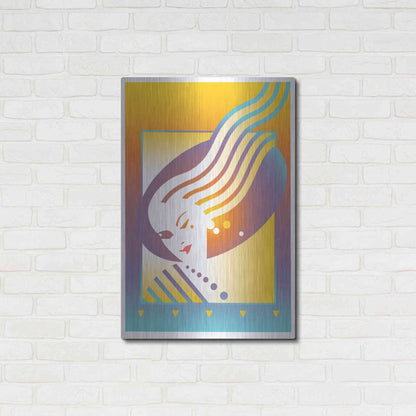 Luxe Metal Art 'Salon' by David Chestnutt, Metal Wall Art,24x36