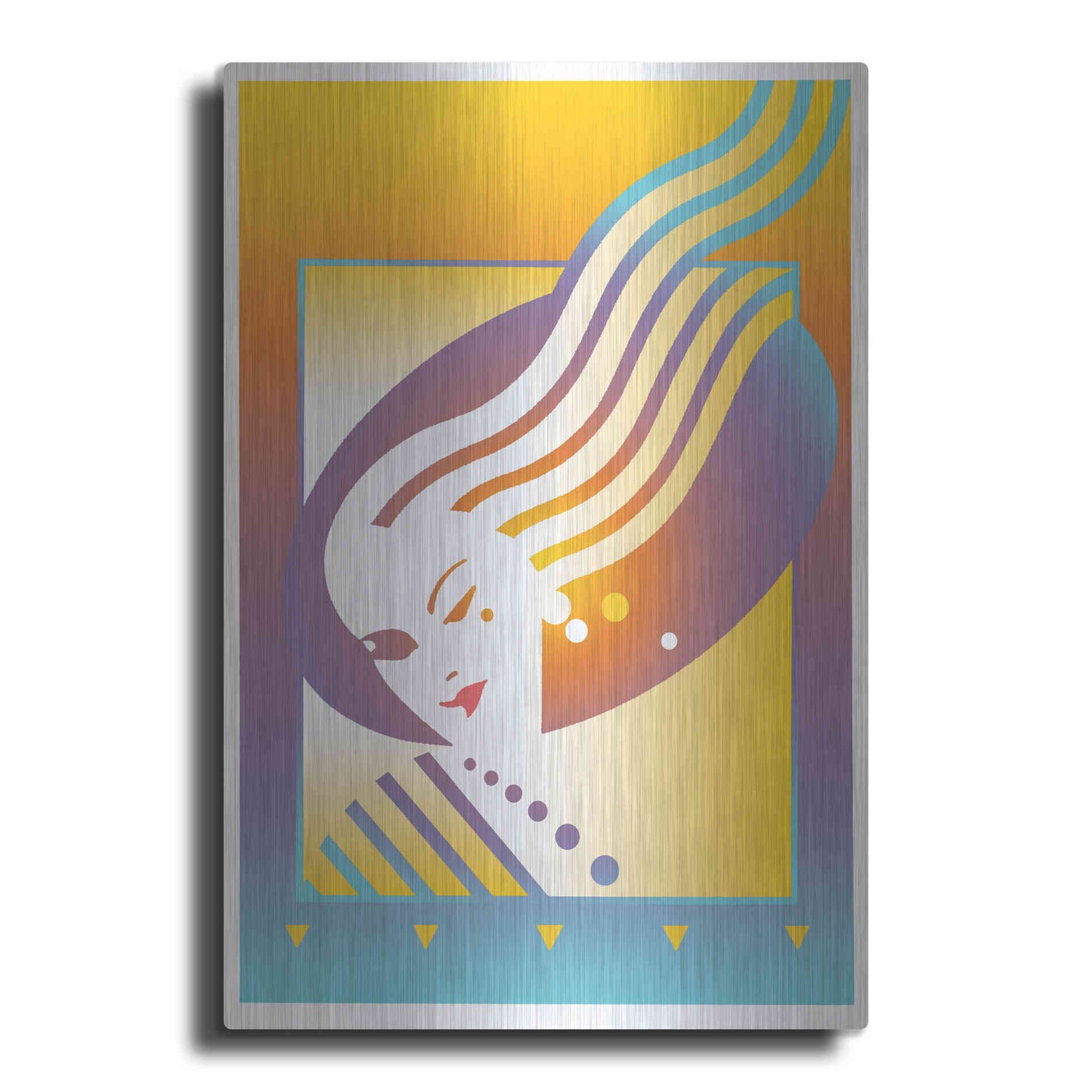 Luxe Metal Art 'Salon' by David Chestnutt, Metal Wall Art