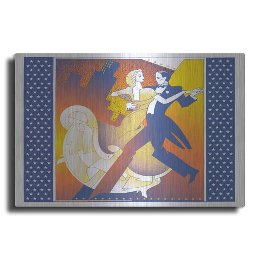 Luxe Metal Art 'Straussball' by David Chestnutt, Metal Wall Art