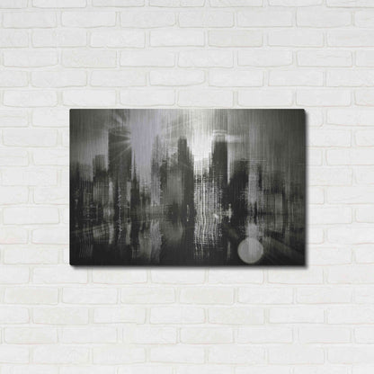 Luxe Metal Art 'Minneapolis Apocalypse' by David Manlove, Metal Wall Art,36x24