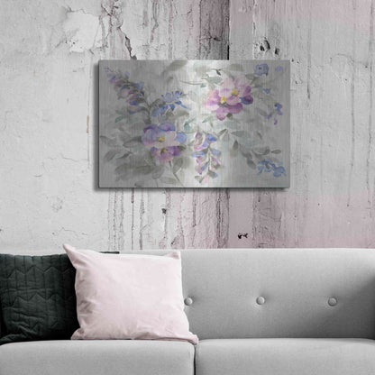 Luxe Metal Art 'Garden Dreams' by Danhui Nai, Metal Wall Art,36x24