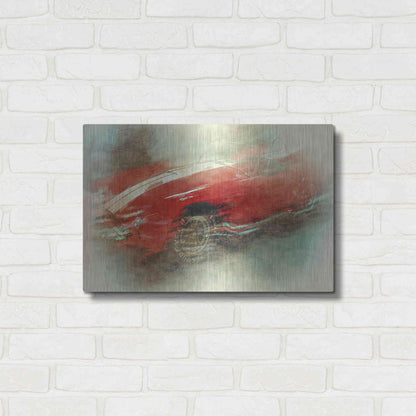 Luxe Metal Art 'Cobra Fog' by David Manlove, Metal Wall Art,24x16