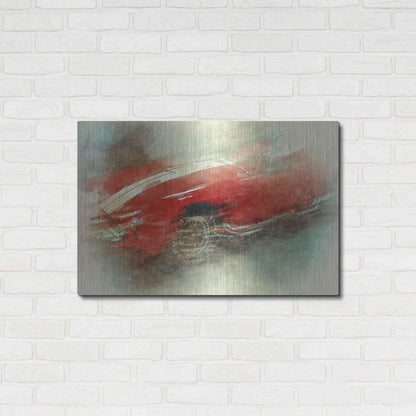 Luxe Metal Art 'Cobra Fog' by David Manlove, Metal Wall Art,36x24