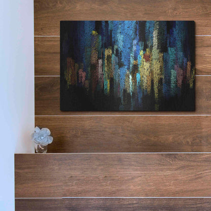 Luxe Metal Art 'Atlantis' by David Manlove, Metal Wall Art,16x12