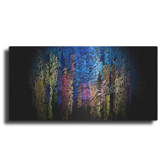 Luxe Metal Art 'Out of the Darkness' by David Manlove, Metal Wall Art