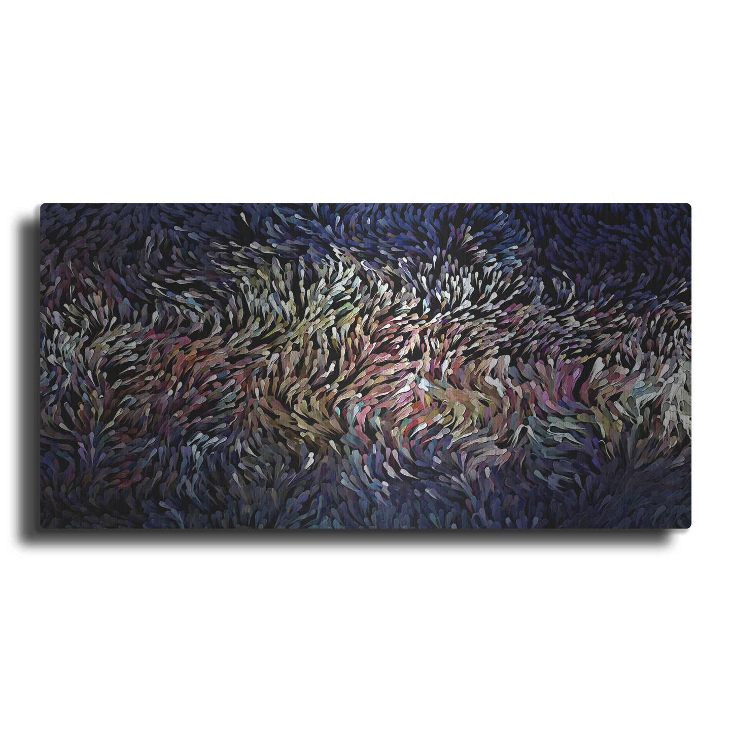 Luxe Metal Art 'Chicken of the Sea' by David Manlove, Metal Wall Art